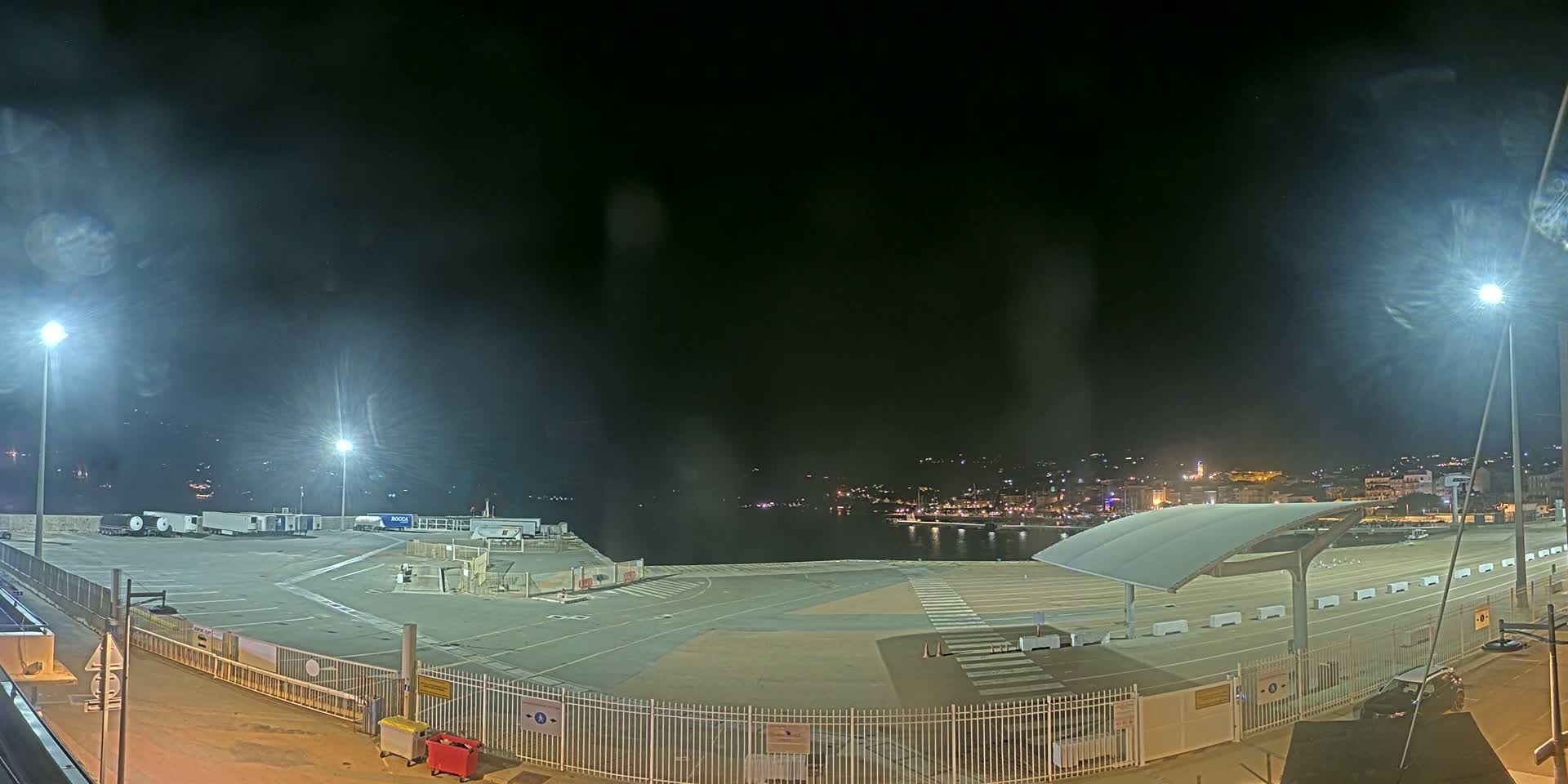 Corsica, Port de Propriano & Commune Live Cam - Sartene, Corse-du-Sud, Corese, France