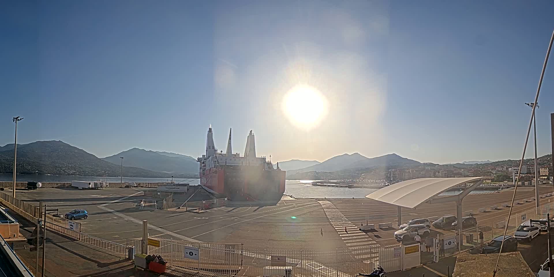 Corsica, Port de Propriano & Commune Live Cam - Sartene, Corse-du-Sud, Corese, France