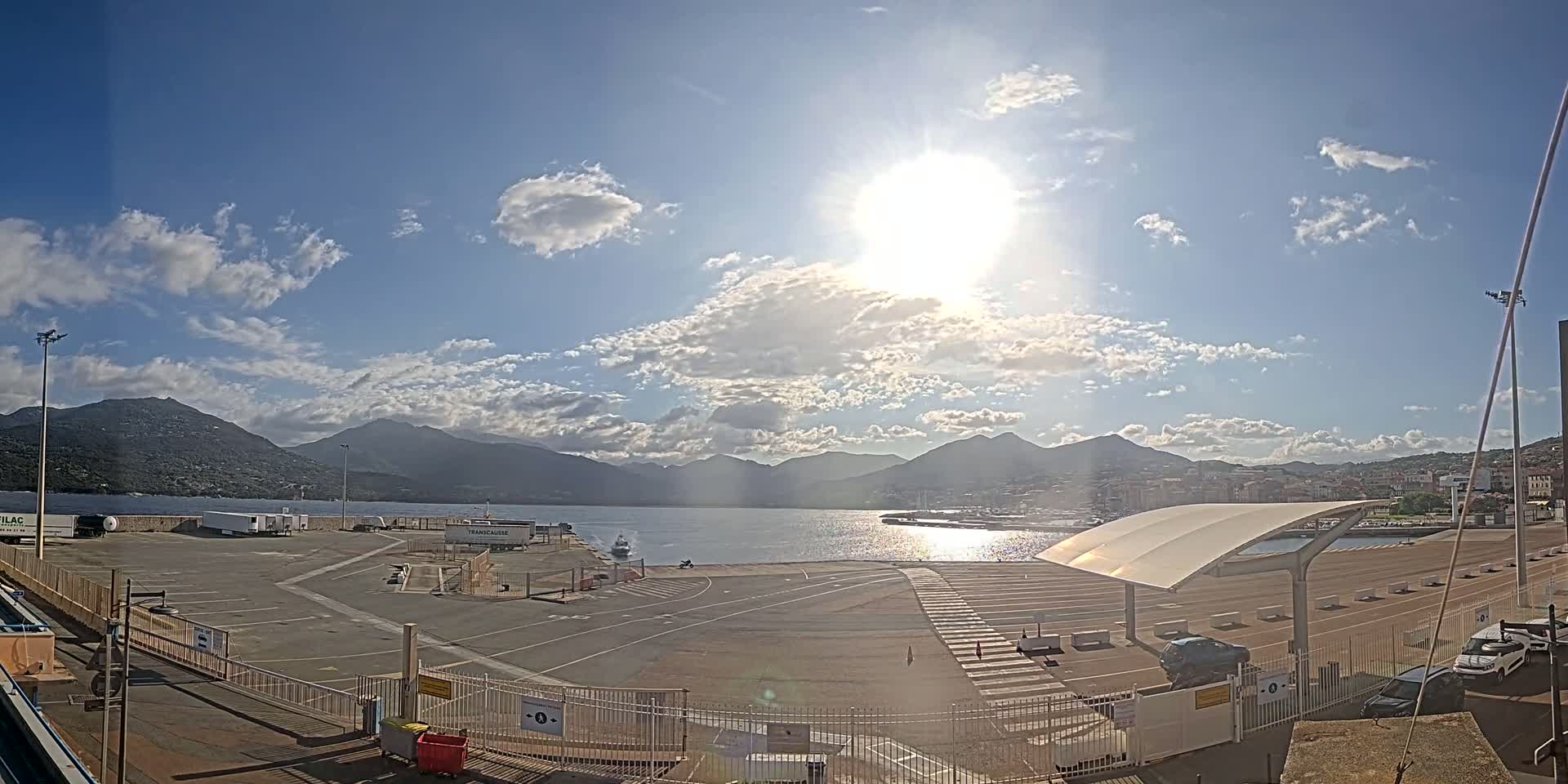 Corsica, Port de Propriano & Commune Live Cam - Sartene, Corse-du-Sud, Corese, France