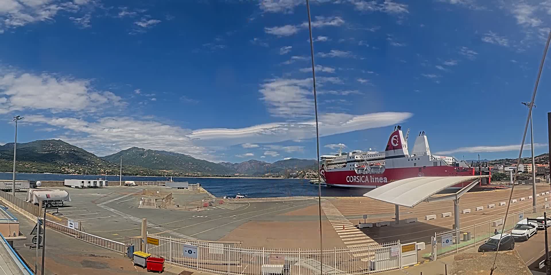 Corsica, Port de Propriano & Commune Live Cam - Sartene, Corse-du-Sud, Corese, France