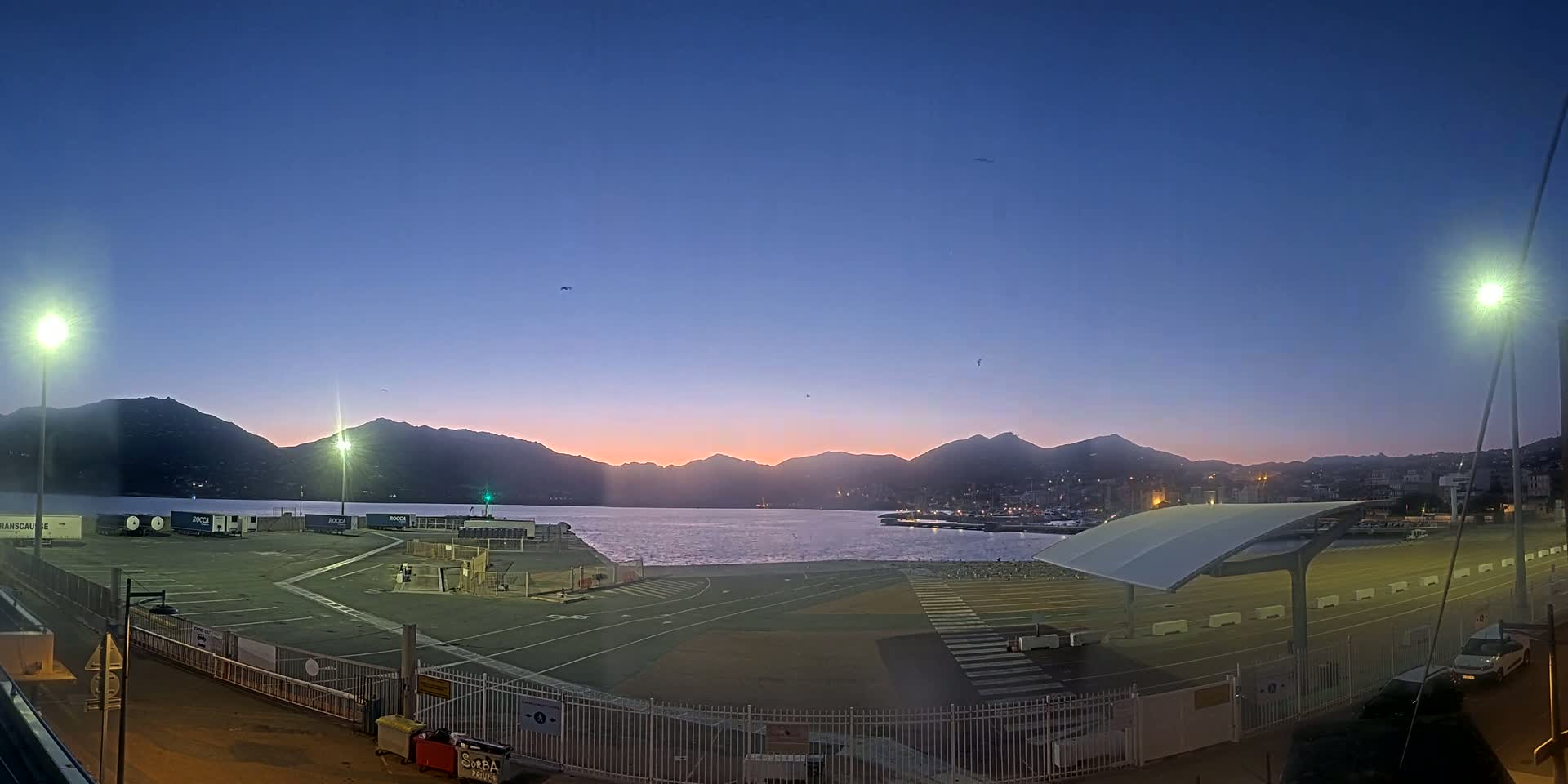 Corsica, Port de Propriano & Commune Live Cam - Sartene, Corse-du-Sud, Corese, France