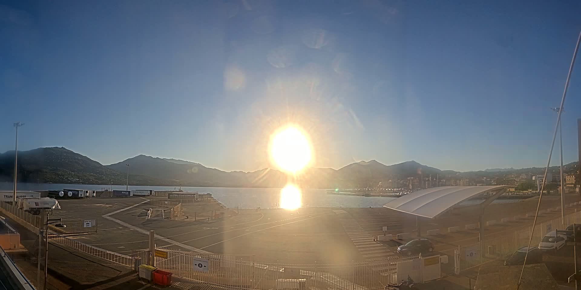 Corsica, Port de Propriano & Commune Live Cam - Sartene, Corse-du-Sud, Corese, France