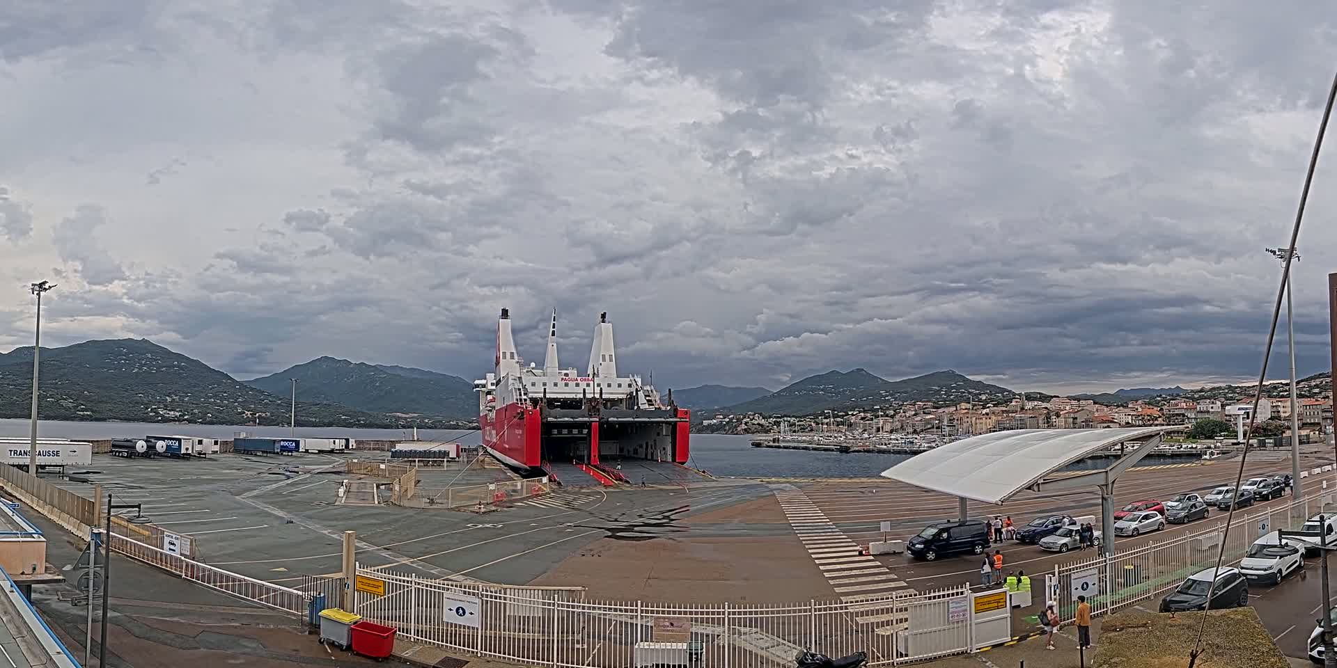 Corsica, Port de Propriano & Commune Live Cam - Sartene, Corse-du-Sud, Corese, France