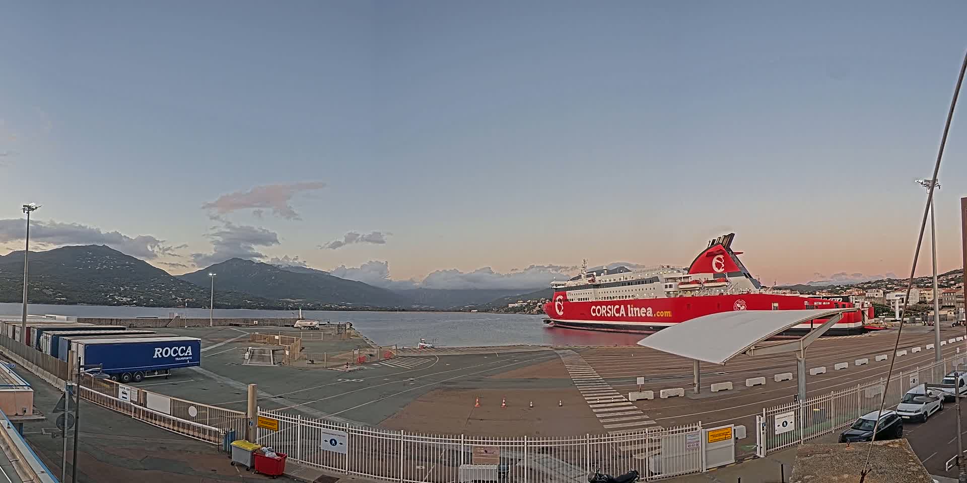 Corsica, Port de Propriano & Commune Live Cam - Sartene, Corse-du-Sud, Corese, France
