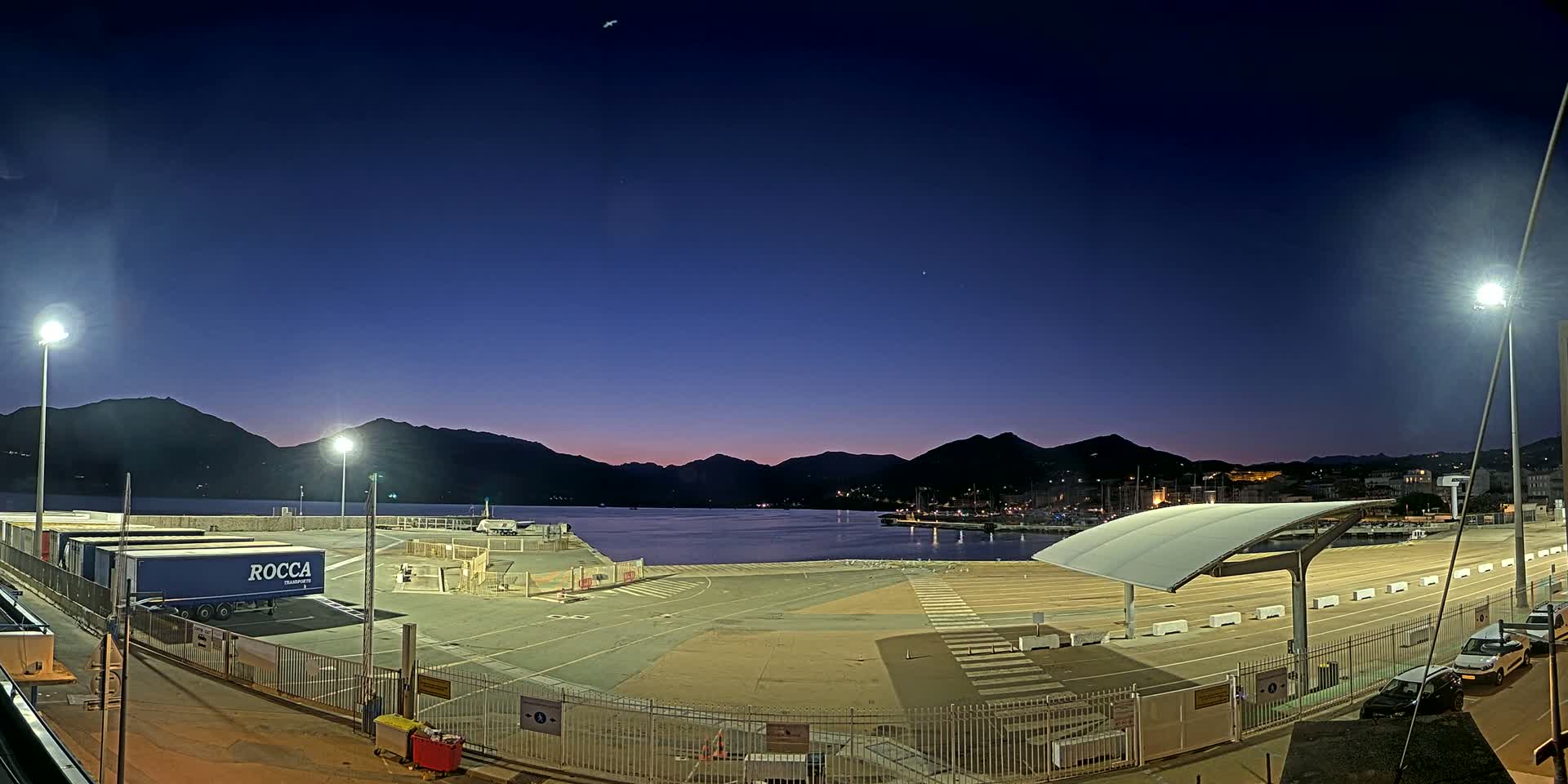 Corsica, Port de Propriano & Commune Live Cam - Sartene, Corse-du-Sud, Corese, France