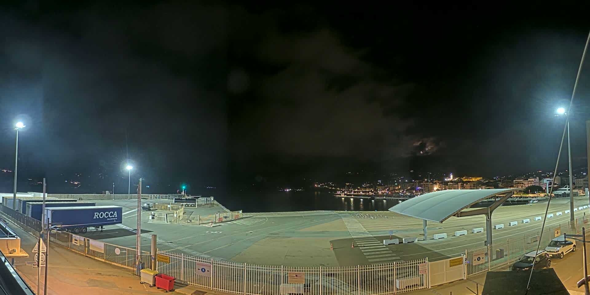 Corsica, Port de Propriano & Commune Live Cam - Sartene, Corse-du-Sud, Corese, France