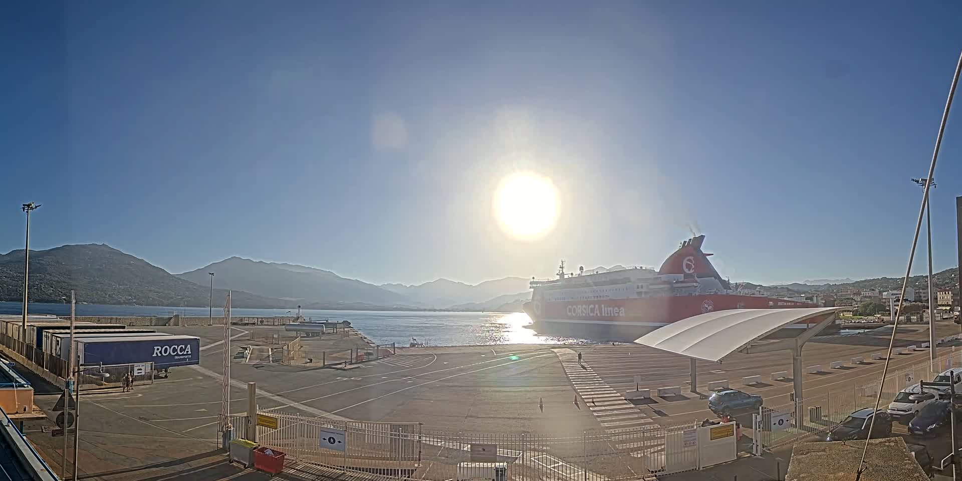 Corsica, Port de Propriano & Commune Live Cam - Sartene, Corse-du-Sud, Corese, France