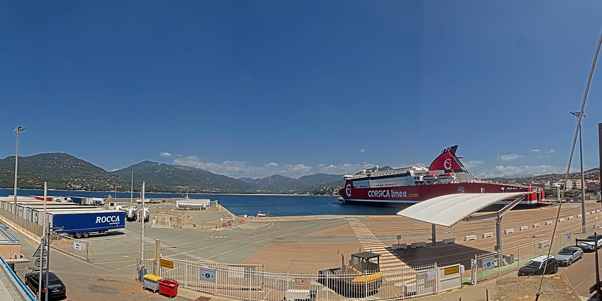 Corsica, Port de Propriano & Commune Live Cam - Sartene, Corse-du-Sud, Corese, France