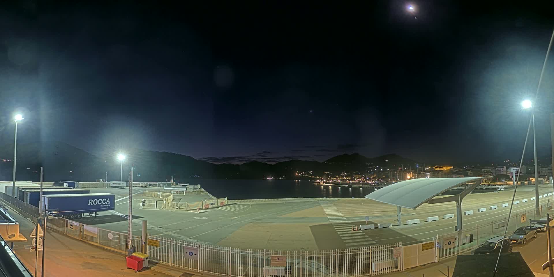 Corsica, Port de Propriano & Commune Live Cam - Sartene, Corse-du-Sud, Corese, France