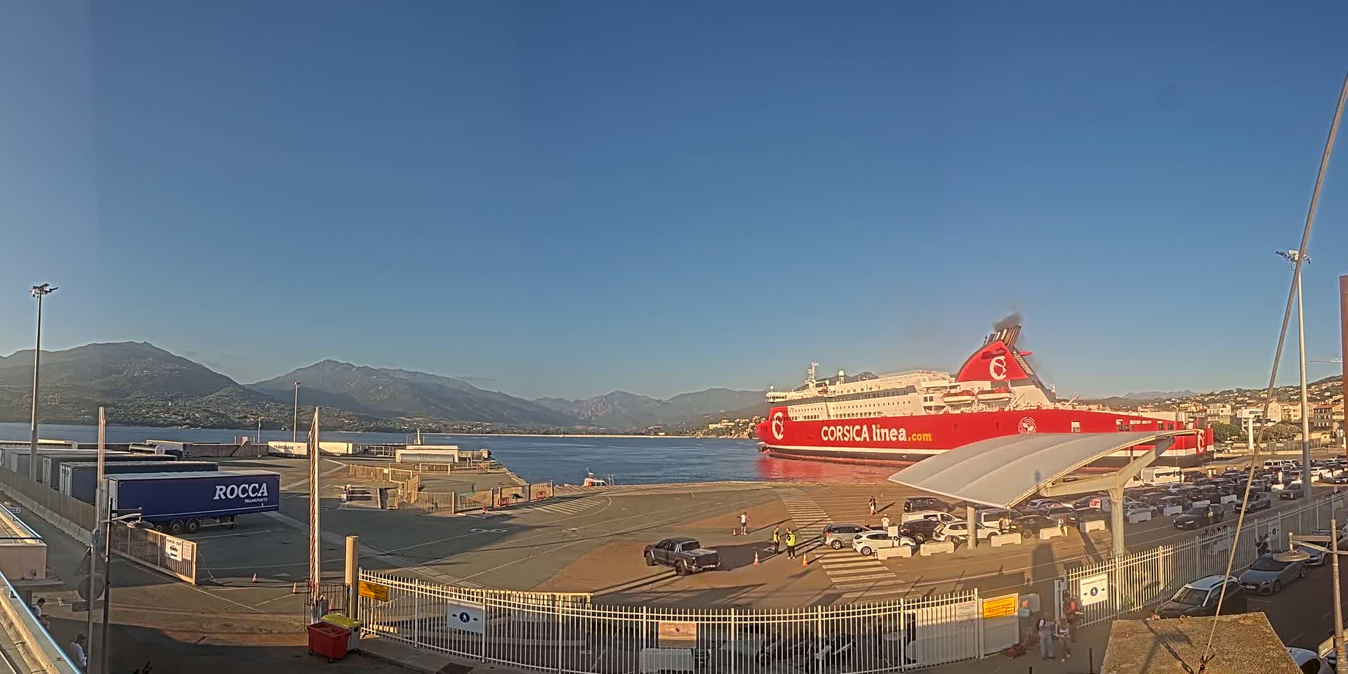 Corsica, Port de Propriano & Commune Live Cam - Sartene, Corse-du-Sud, Corese, France