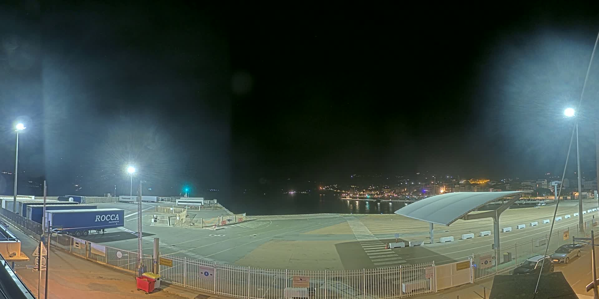 Corsica, Port de Propriano & Commune Live Cam - Sartene, Corse-du-Sud, Corese, France