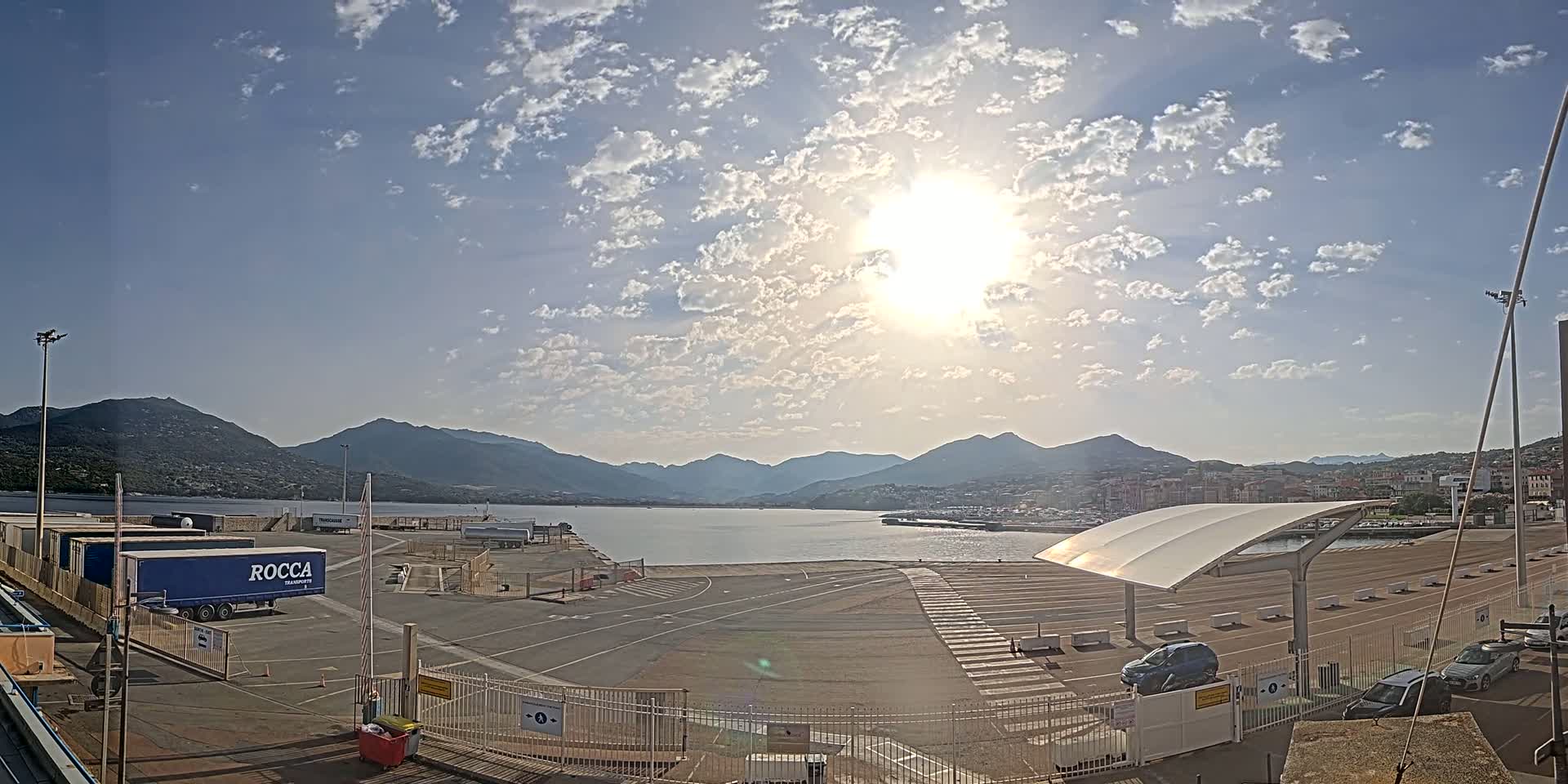 Corsica, Port de Propriano & Commune Live Cam - Sartene, Corse-du-Sud, Corese, France