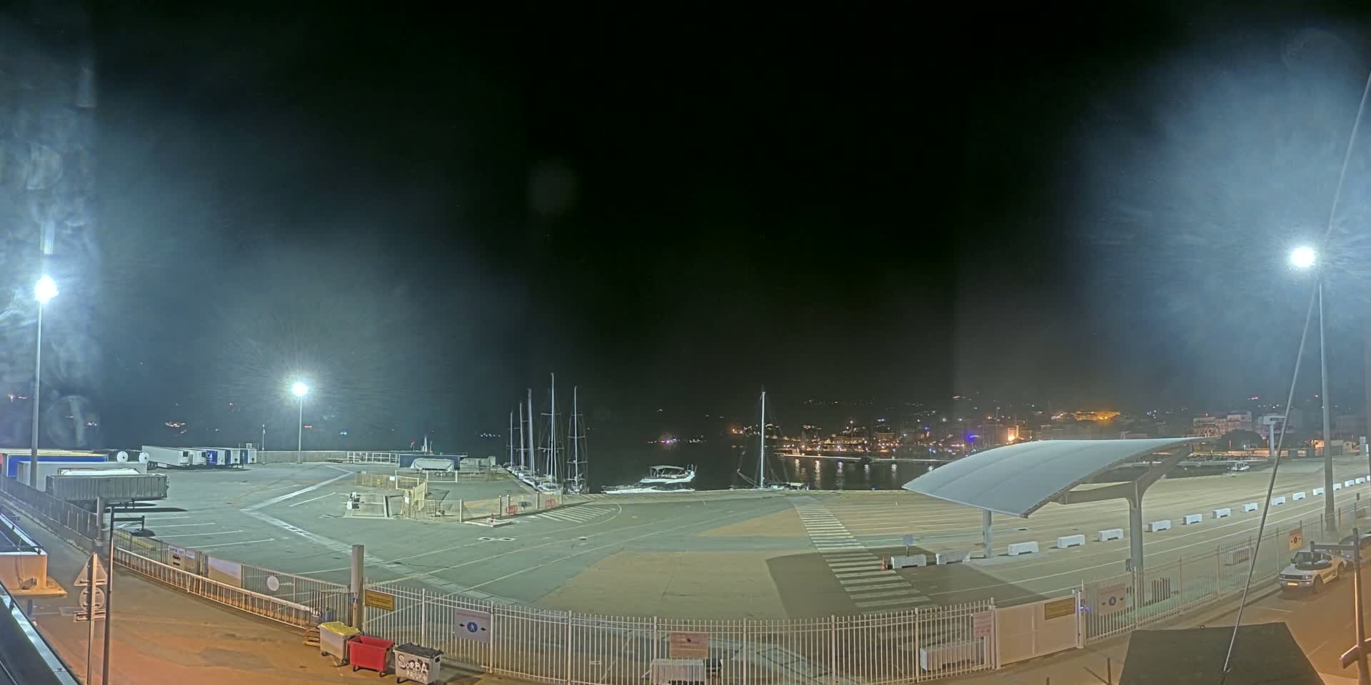 Corsica, Port de Propriano & Commune Live Cam - Sartene, Corse-du-Sud, Corese, France