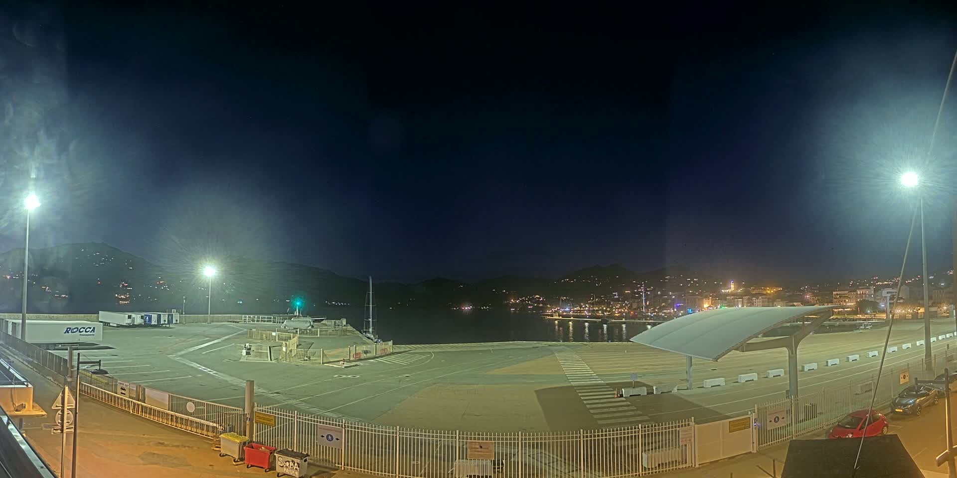 Corsica, Port de Propriano & Commune Live Cam - Sartene, Corse-du-Sud, Corese, France