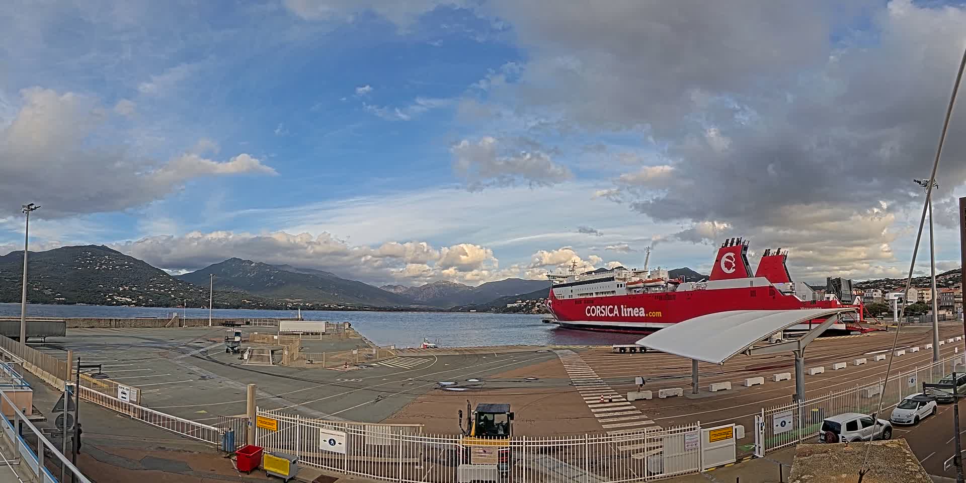 Corsica, Port de Propriano & Commune Live Cam - Sartene, Corse-du-Sud, Corese, France