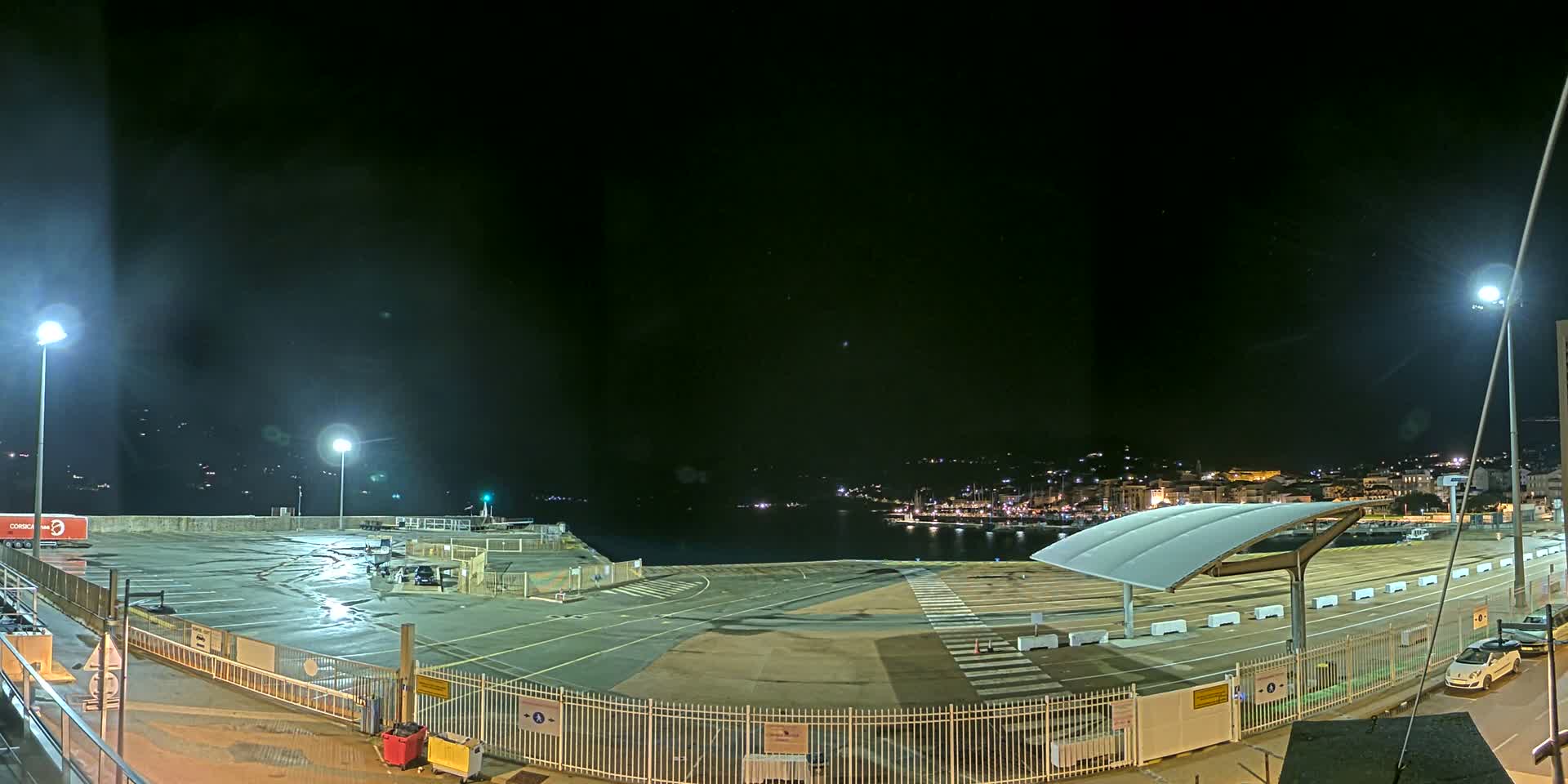 Corsica, Port de Propriano & Commune Live Cam - Sartene, Corse-du-Sud, Corese, France