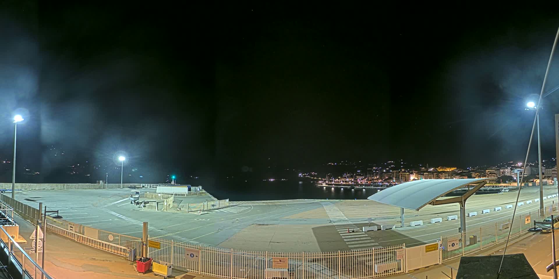 Corsica, Port de Propriano & Commune Live Cam - Sartene, Corse-du-Sud, Corese, France