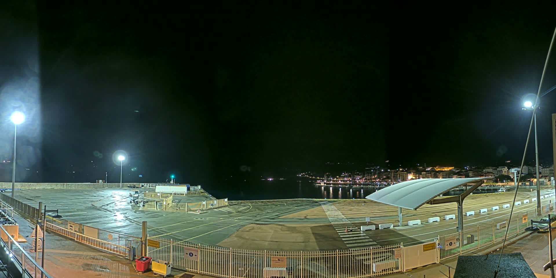 Corsica, Port de Propriano & Commune Live Cam - Sartene, Corse-du-Sud, Corese, France