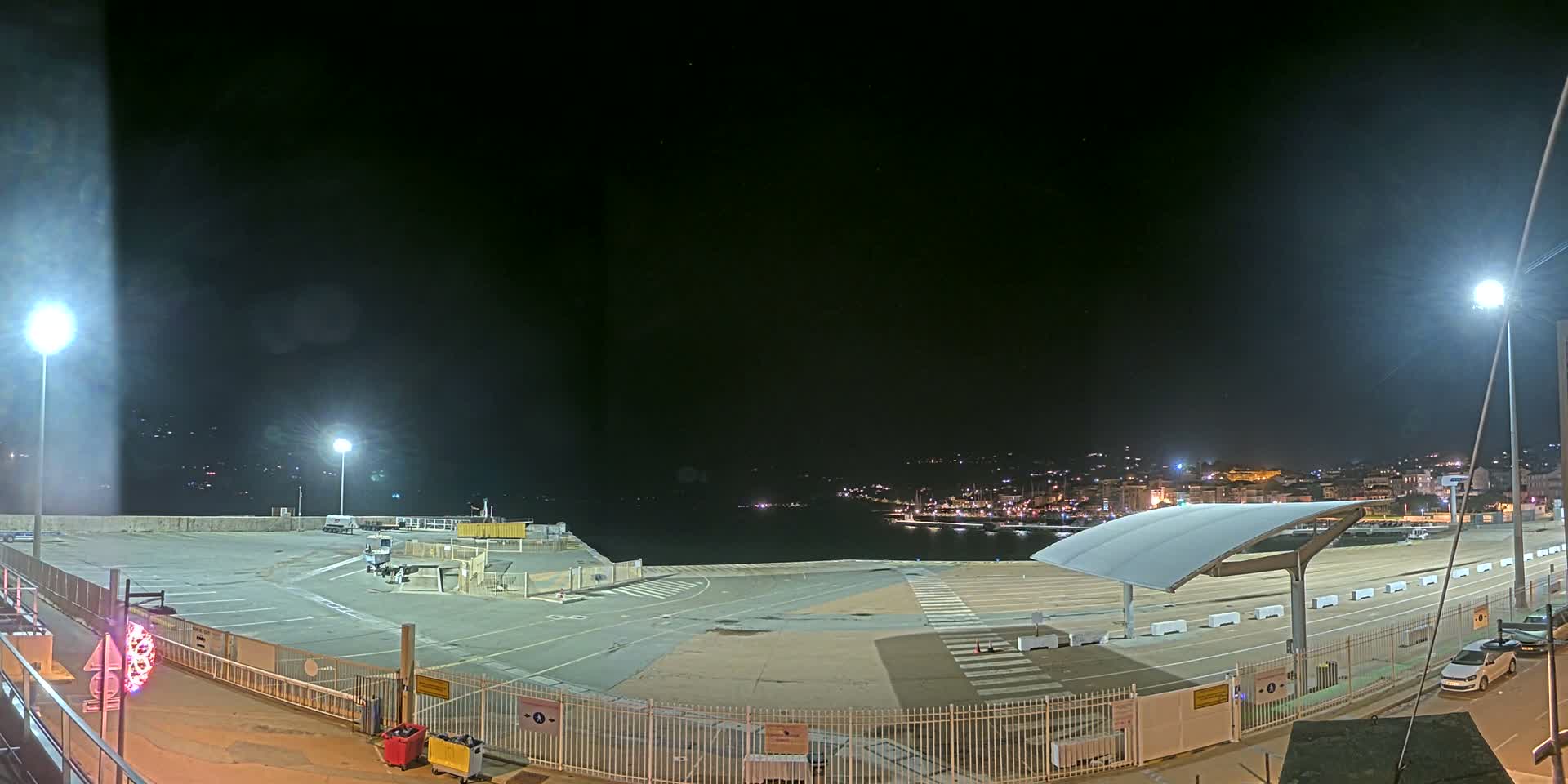 Corsica, Port de Propriano & Commune Live Cam - Sartene, Corse-du-Sud, Corese, France