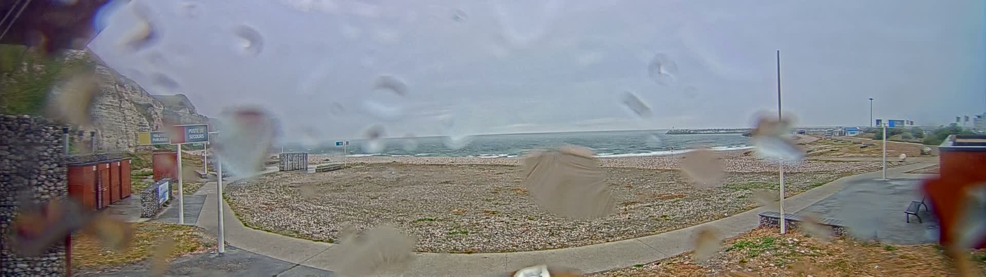 Plage de Saint-Jouin-Bruneval Beach Live Cam - Le Havre, Seine-Maritime, Normandie, France