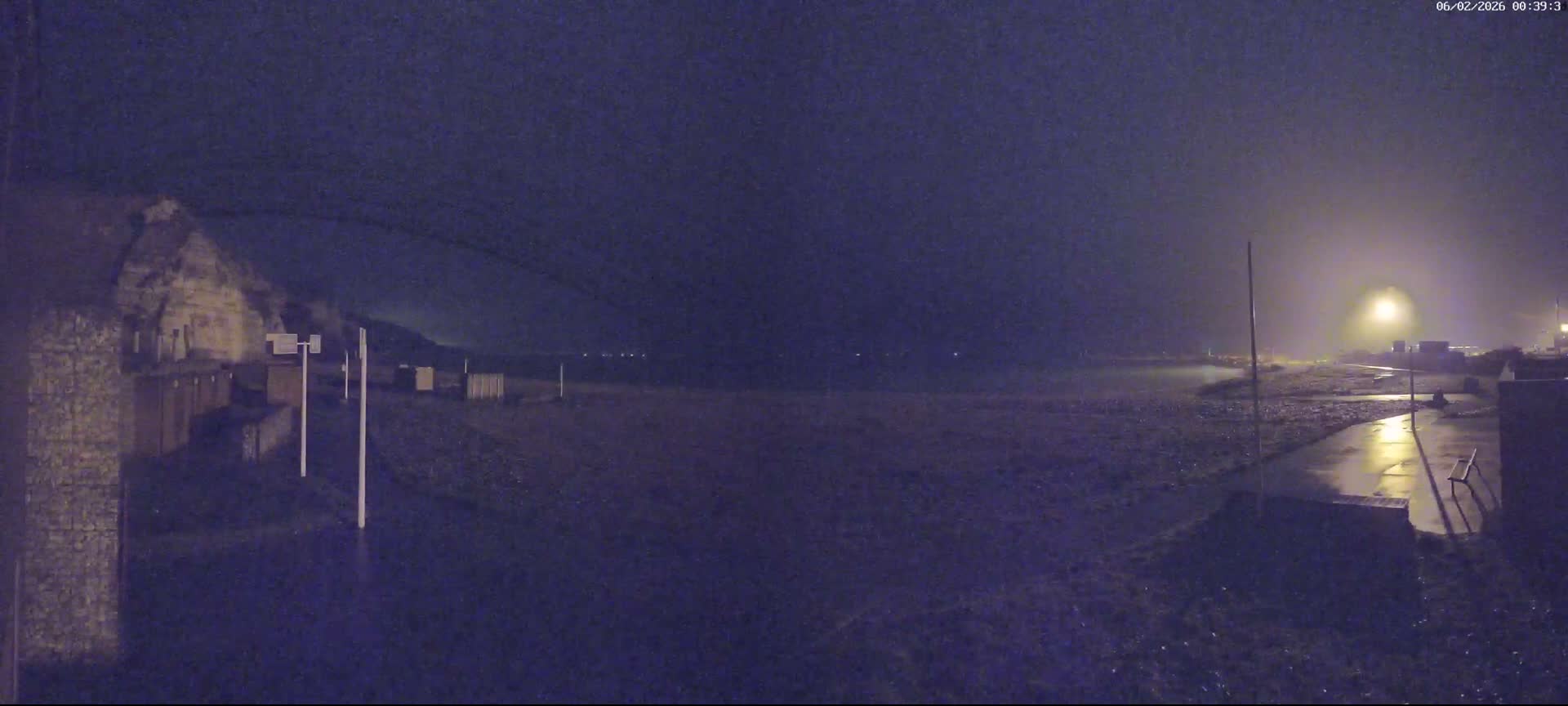 Plage de Saint-Jouin-Bruneval Beach Live Cam - Le Havre, Seine-Maritime, Normandie, France