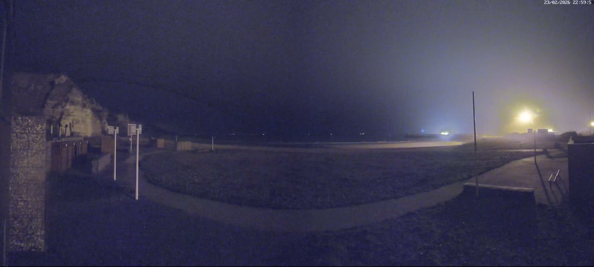 Plage de Saint-Jouin-Bruneval Beach Live Cam - Le Havre, Seine-Maritime, Normandie, France