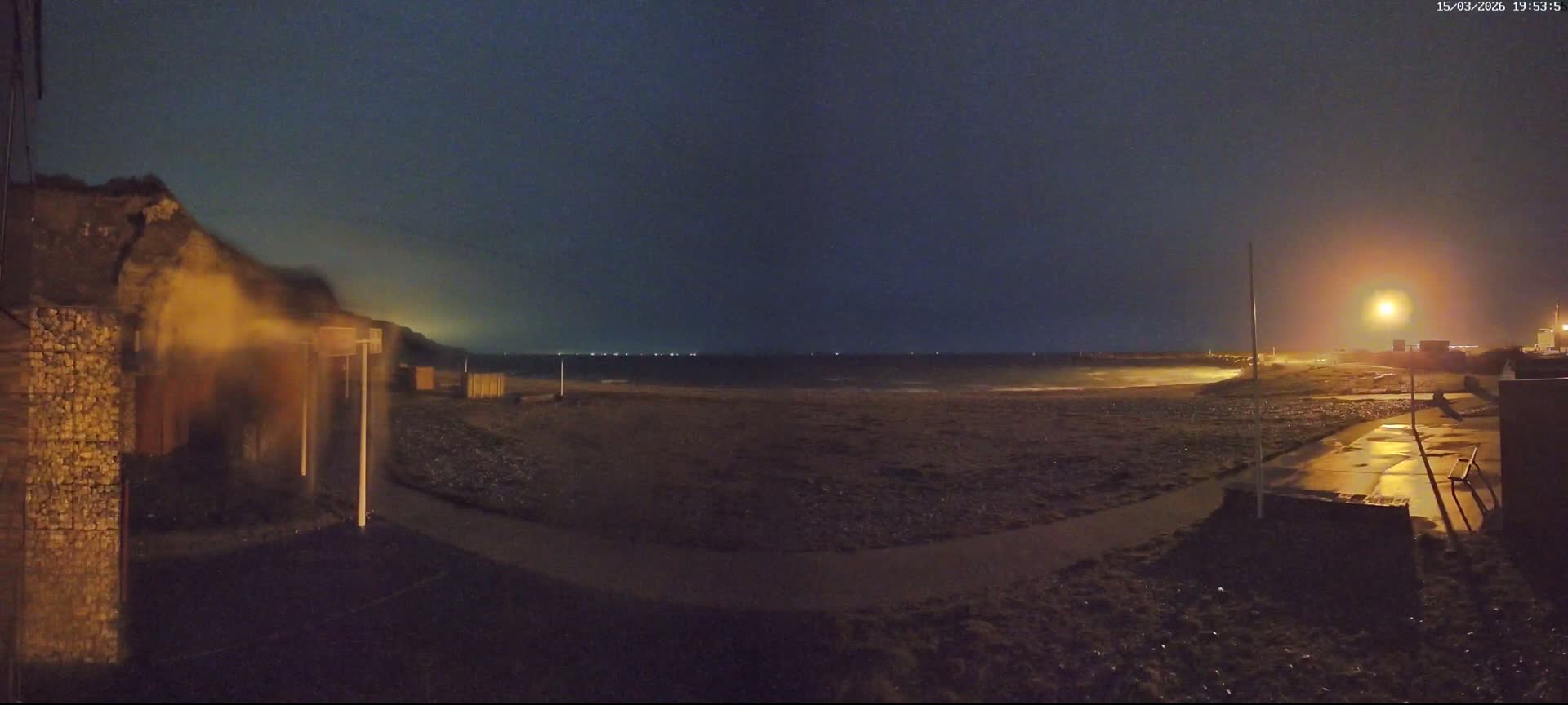 Plage de Saint-Jouin-Bruneval Beach Live Cam - Le Havre, Seine-Maritime, Normandie, France