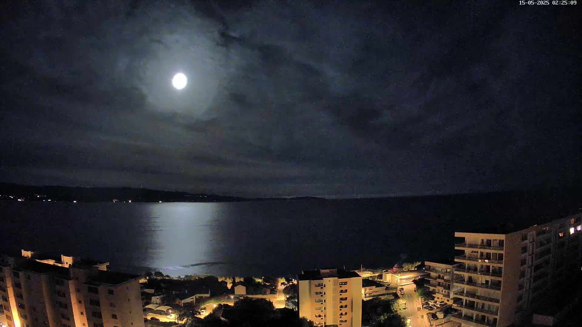 Ajaccio - Le Golfe d'Ajaccio Gulf & Coast Skyline Live Cam - Ajaccio, Corse-du-Sud, Corse , France