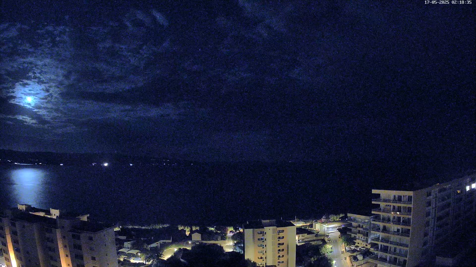 Ajaccio - Le Golfe d'Ajaccio Gulf & Coast Skyline Live Cam - Ajaccio, Corse-du-Sud, Corse , France