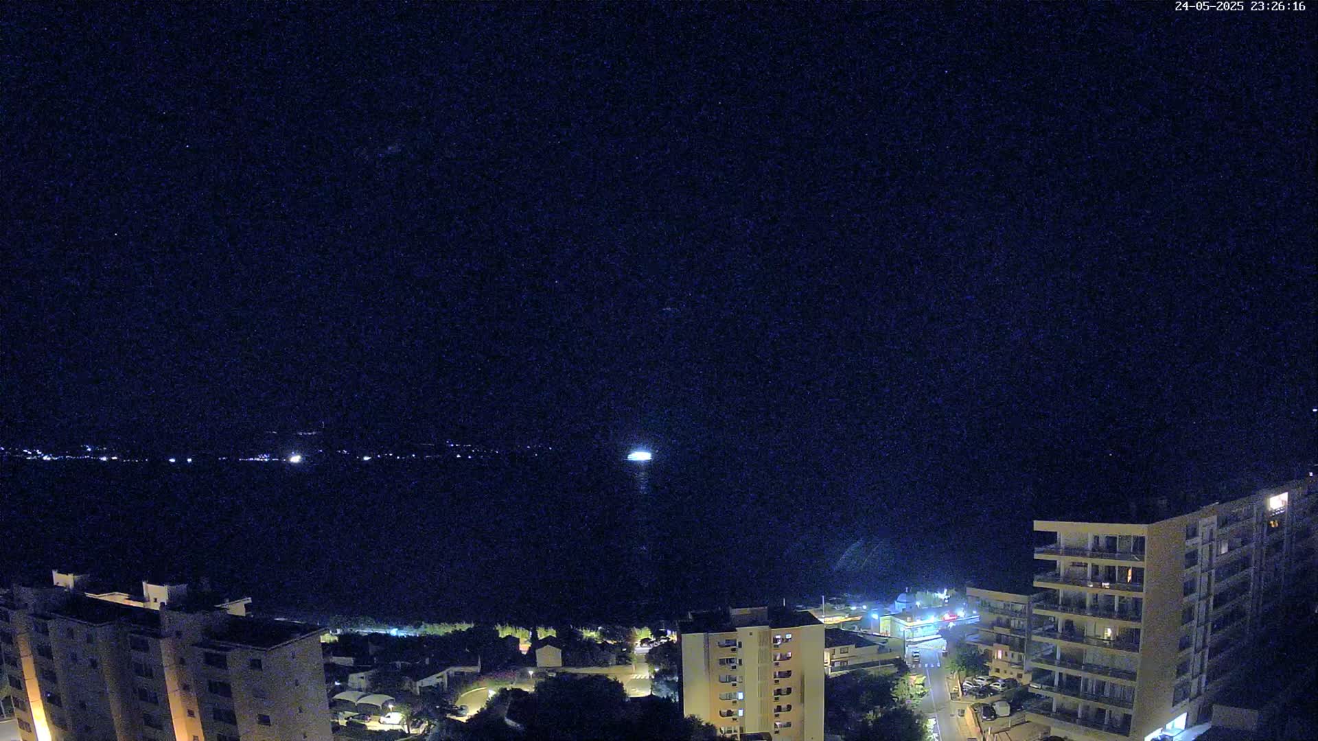 Ajaccio - Le Golfe d'Ajaccio Gulf & Coast Skyline Live Cam - Ajaccio, Corse-du-Sud, Corse , France