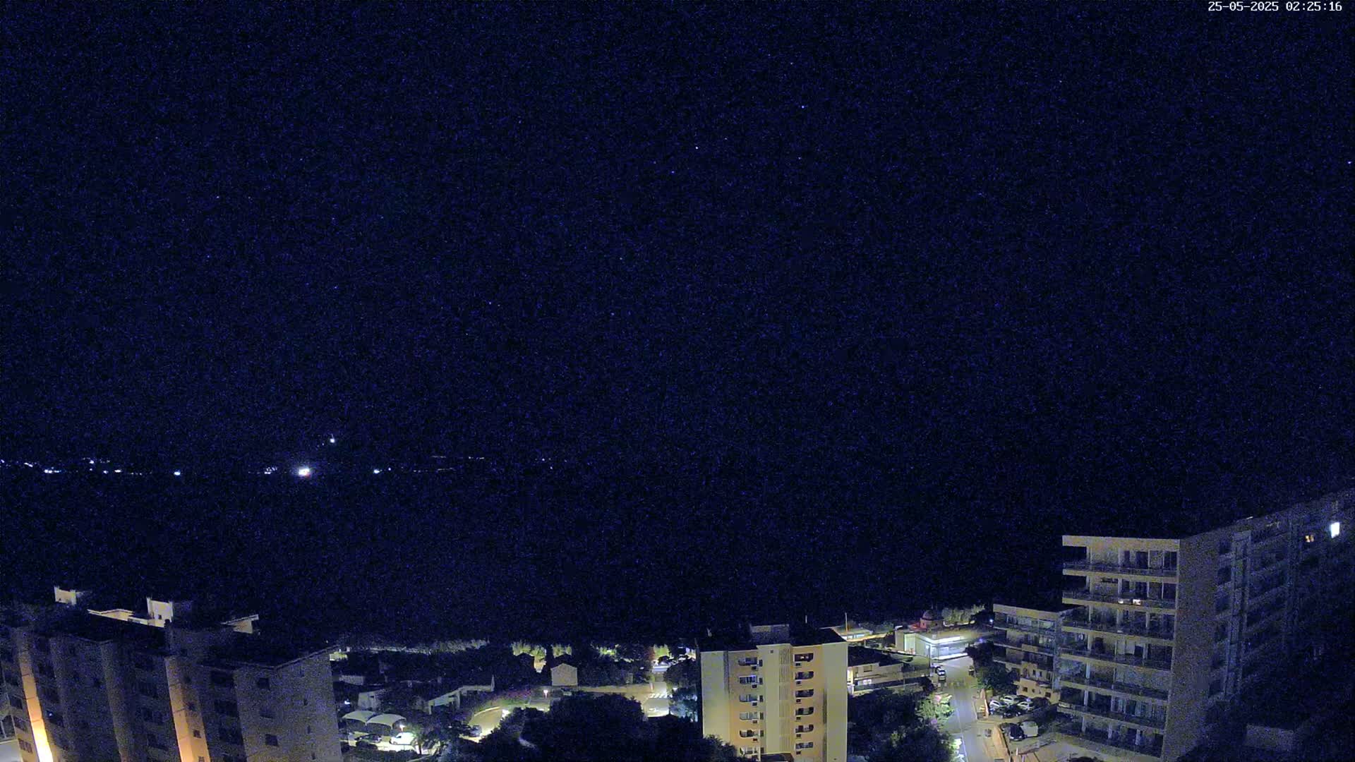 Ajaccio - Le Golfe d'Ajaccio Gulf & Coast Skyline Live Cam - Ajaccio, Corse-du-Sud, Corse , France