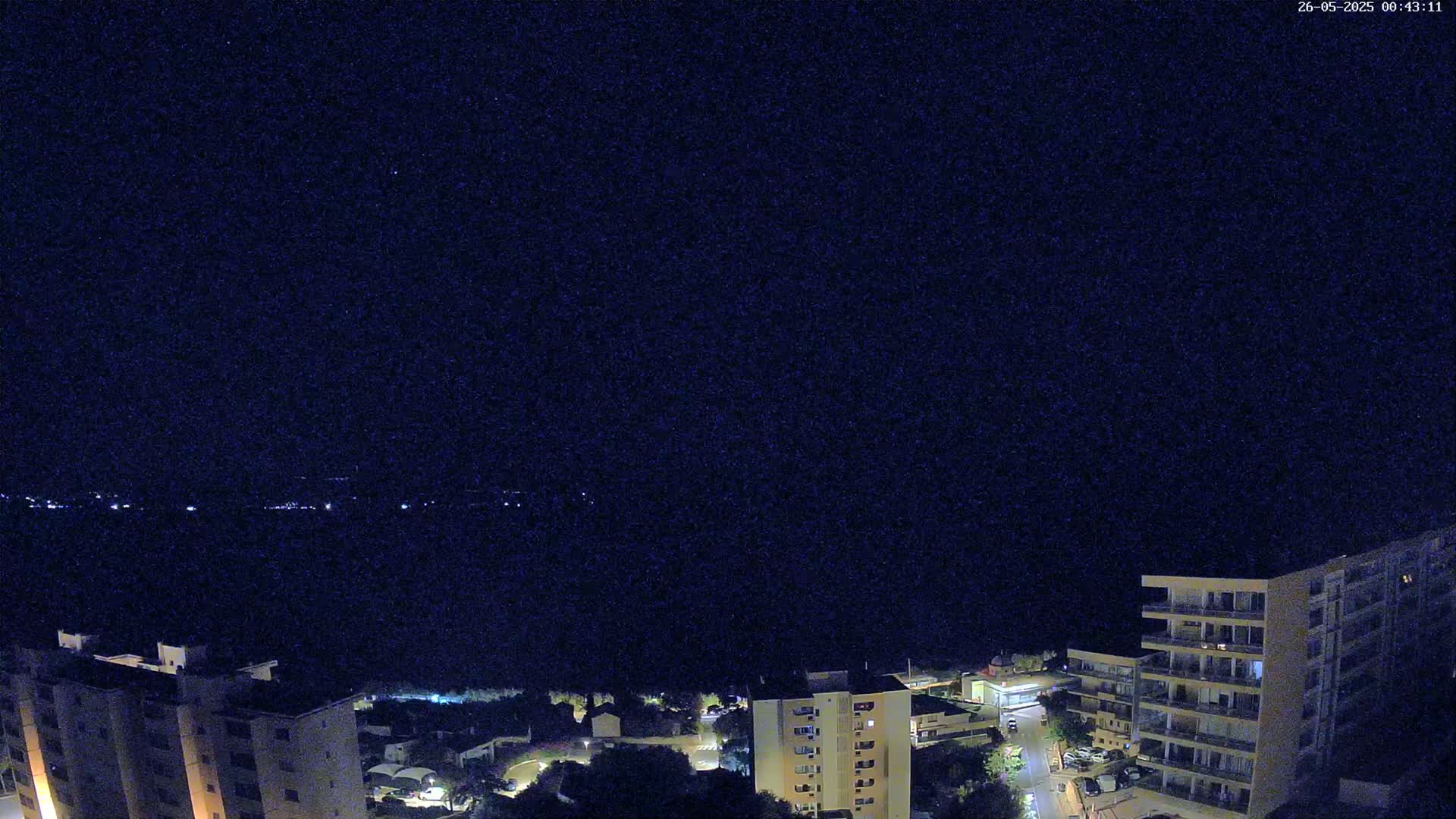 Ajaccio - Le Golfe d'Ajaccio Gulf & Coast Skyline Live Cam - Ajaccio, Corse-du-Sud, Corse , France