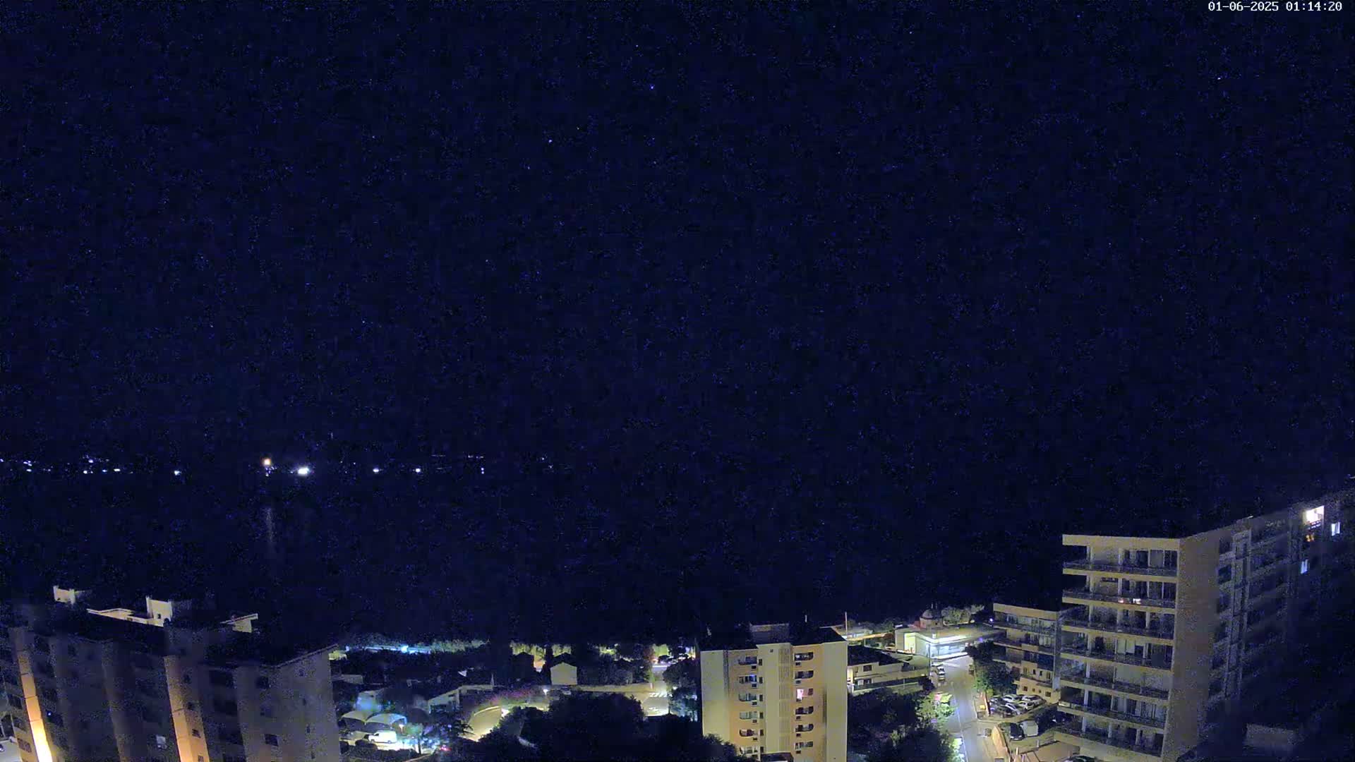 Ajaccio - Le Golfe d'Ajaccio Gulf & Coast Skyline Live Cam - Ajaccio, Corse-du-Sud, Corse , France