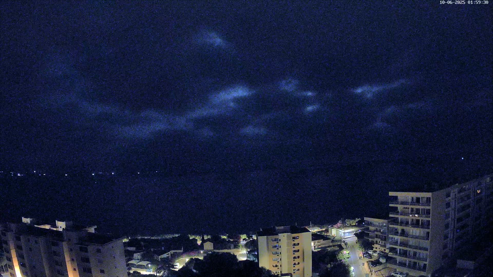 Ajaccio - Le Golfe d'Ajaccio Gulf & Coast Skyline Live Cam - Ajaccio, Corse-du-Sud, Corse , France