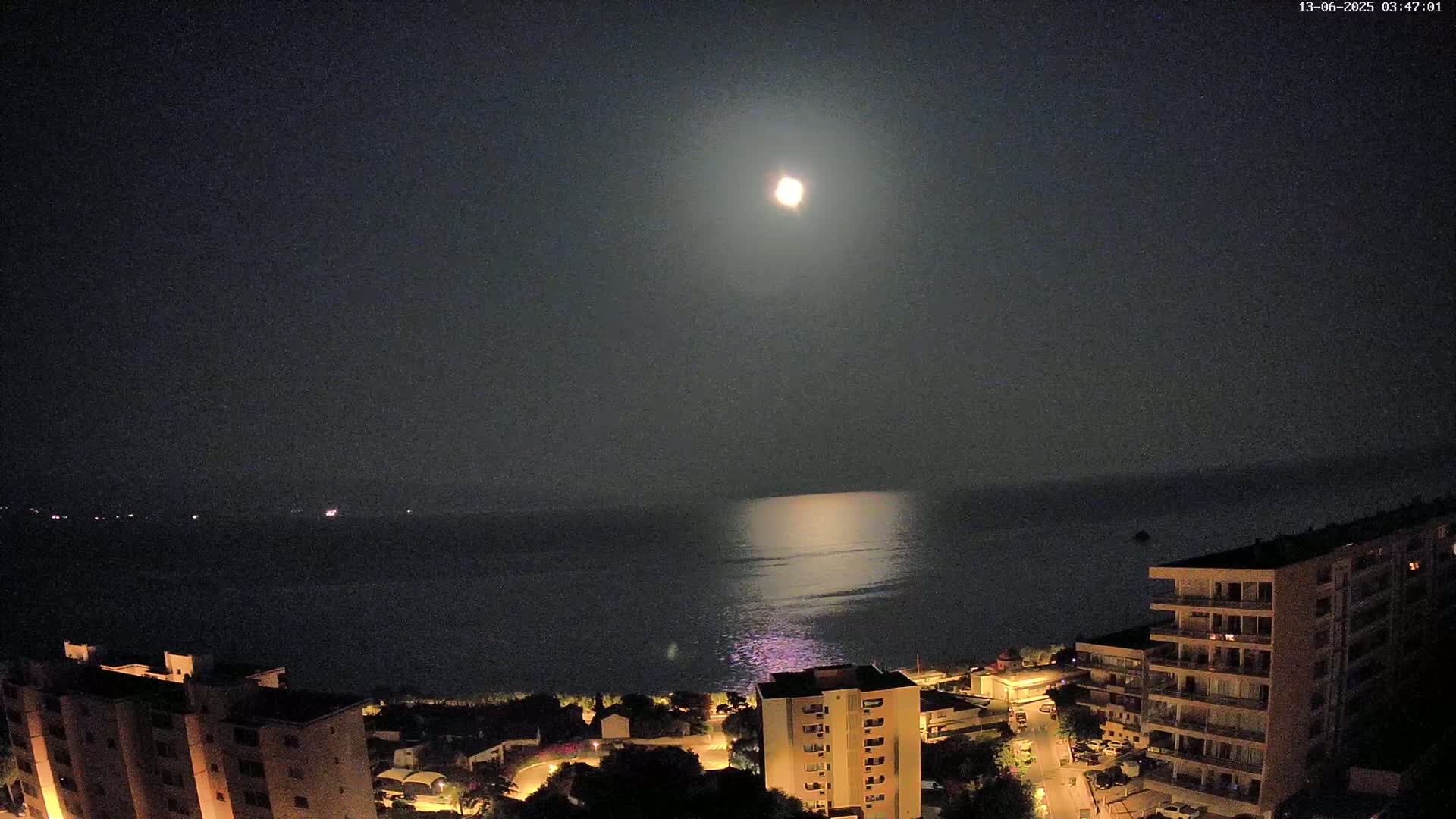 Ajaccio - Le Golfe d'Ajaccio Gulf & Coast Skyline Live Cam - Ajaccio, Corse-du-Sud, Corse , France