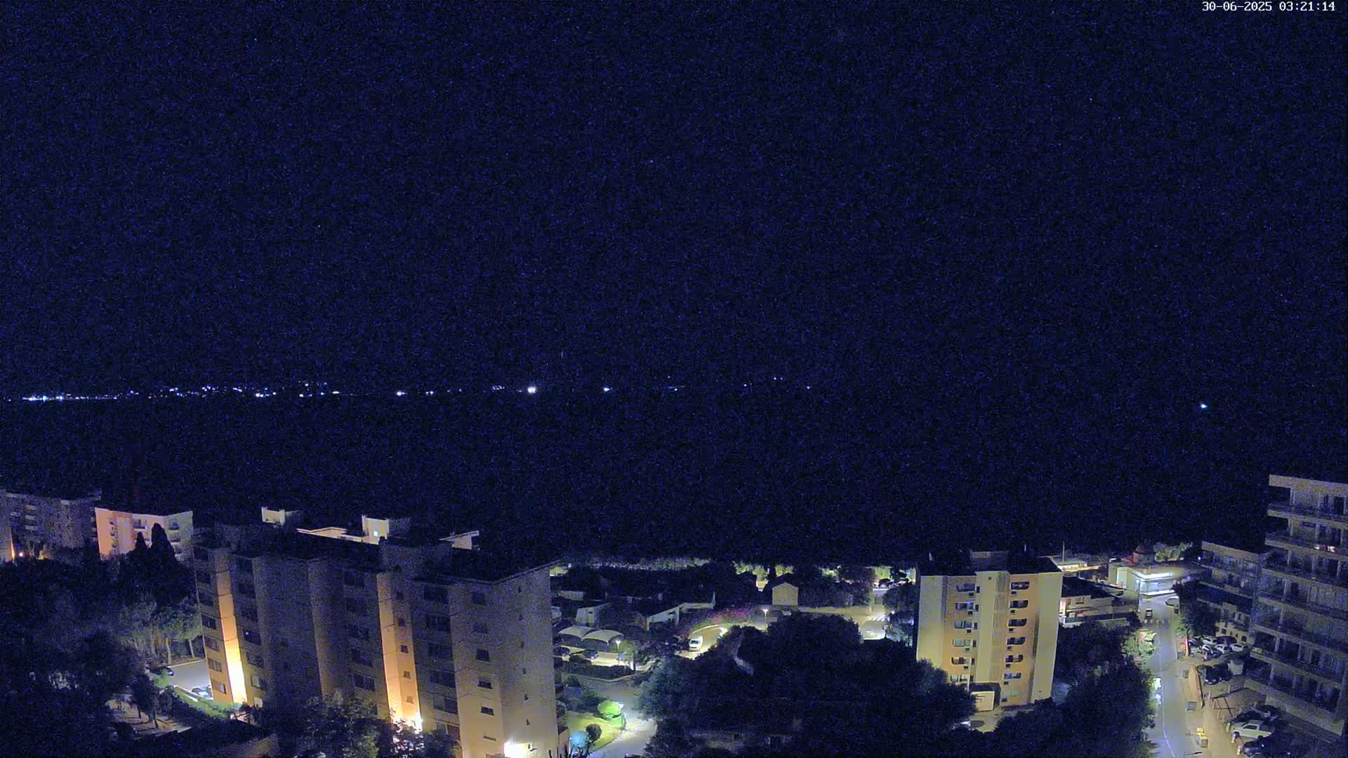 Ajaccio - Le Golfe d'Ajaccio Gulf & Coast Skyline Live Cam - Ajaccio, Corse-du-Sud, Corse , France