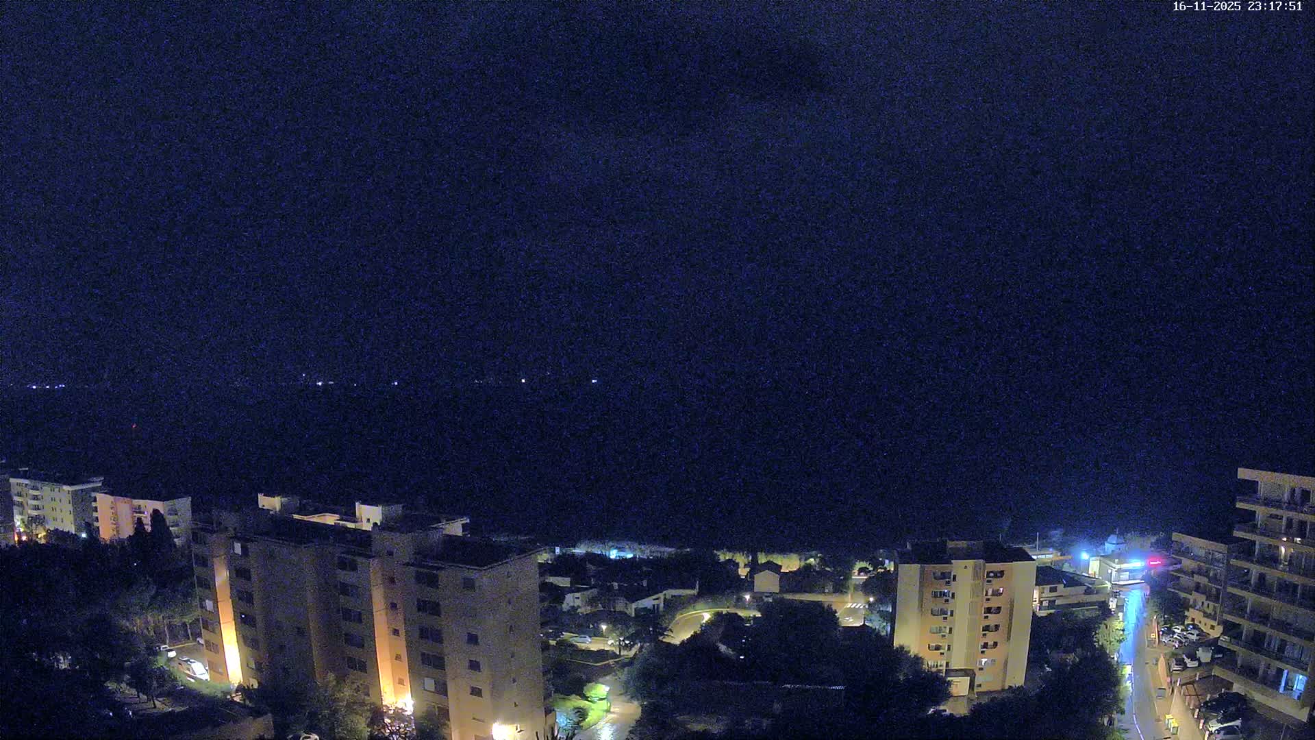 Ajaccio - Le Golfe d'Ajaccio Gulf & Coast Skyline Live Cam - Ajaccio, Corse-du-Sud, Corse , France