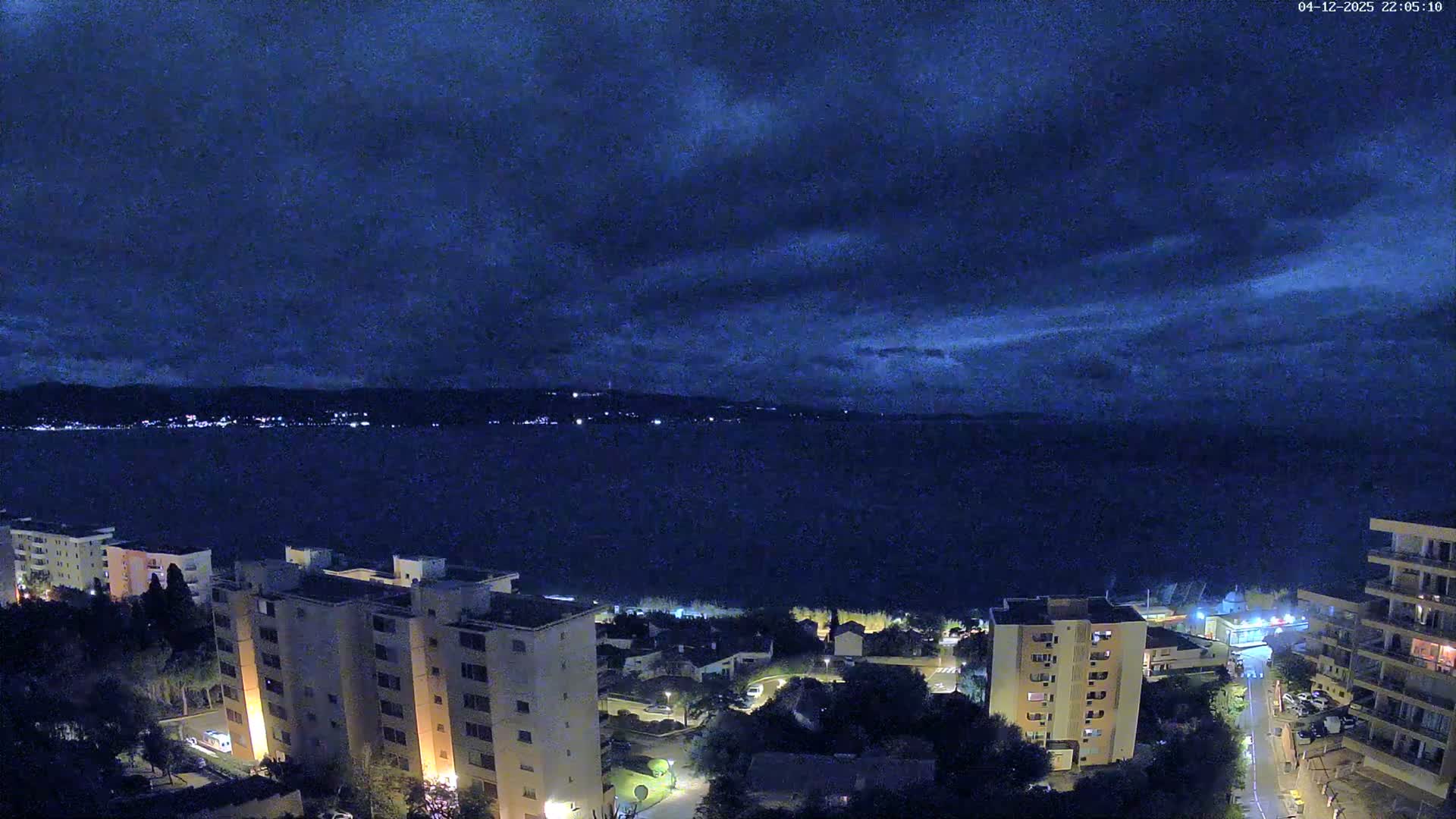 Ajaccio - Le Golfe d'Ajaccio Gulf & Coast Skyline Live Cam - Ajaccio, Corse-du-Sud, Corse , France