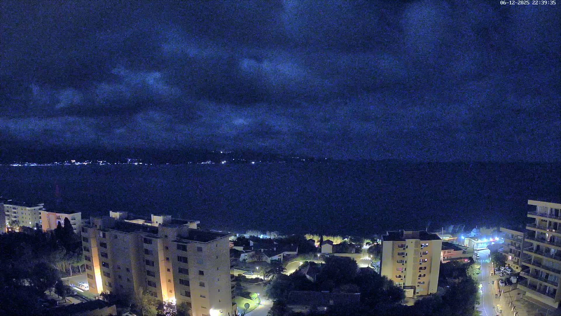 Ajaccio - Le Golfe d'Ajaccio Gulf & Coast Skyline Live Cam - Ajaccio, Corse-du-Sud, Corse , France
