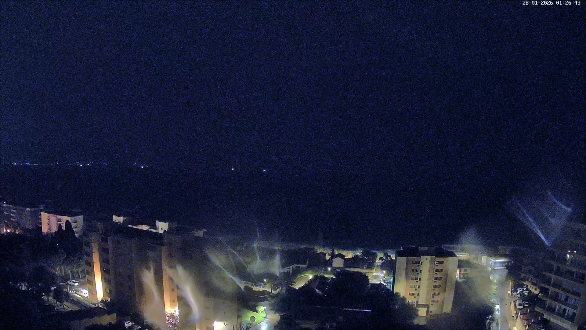 Ajaccio - Le Golfe d'Ajaccio Gulf & Coast Skyline Live Cam - Ajaccio, Corse-du-Sud, Corse , France