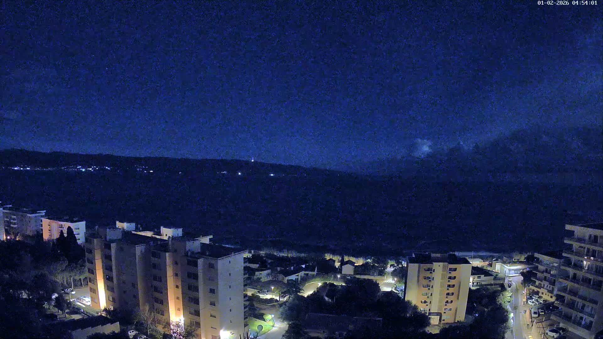 Ajaccio - Le Golfe d'Ajaccio Gulf & Coast Skyline Live Cam - Ajaccio, Corse-du-Sud, Corse , France