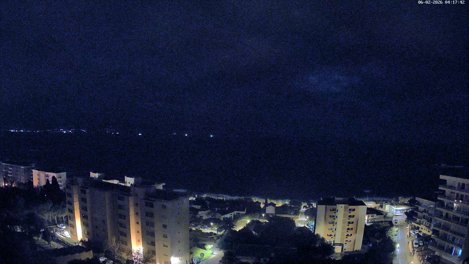 Ajaccio - Le Golfe d'Ajaccio Gulf & Coast Skyline Live Cam - Ajaccio, Corse-du-Sud, Corse , France