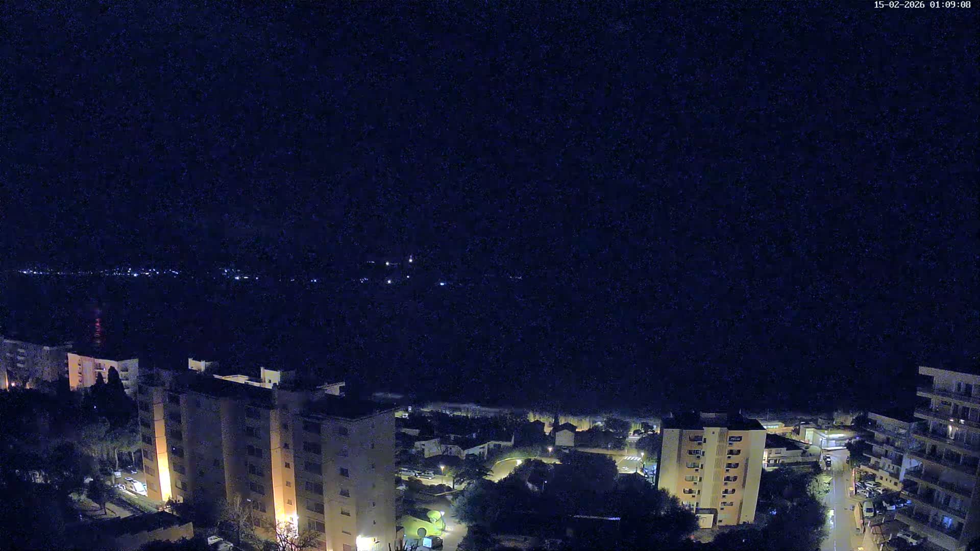 Ajaccio - Le Golfe d'Ajaccio Gulf & Coast Skyline Live Cam - Ajaccio, Corse-du-Sud, Corse , France
