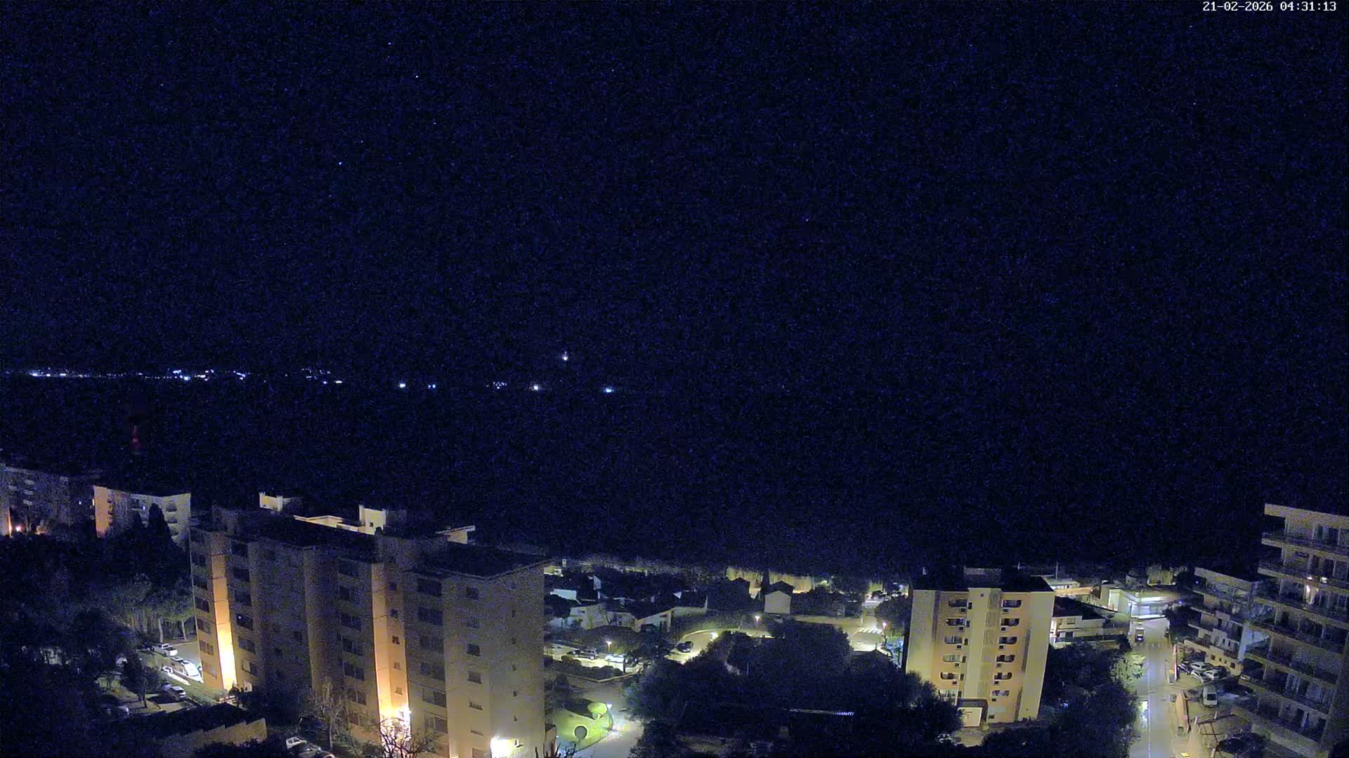 Ajaccio - Le Golfe d'Ajaccio Gulf & Coast Skyline Live Cam - Ajaccio, Corse-du-Sud, Corse , France