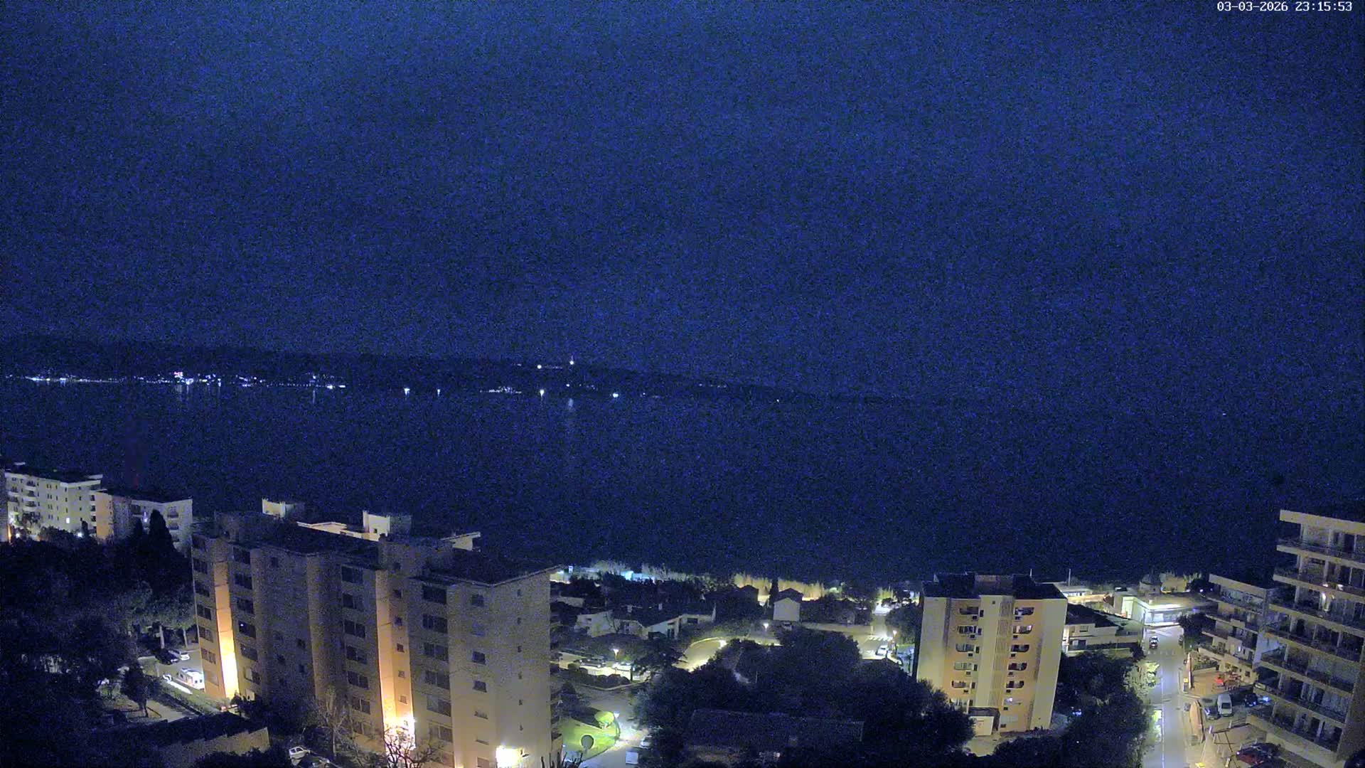 Ajaccio - Le Golfe d'Ajaccio Gulf & Coast Skyline Live Cam - Ajaccio, Corse-du-Sud, Corse , France