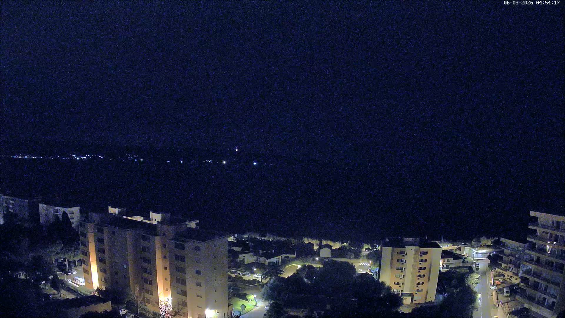 Ajaccio - Le Golfe d'Ajaccio Gulf & Coast Skyline Live Cam - Ajaccio, Corse-du-Sud, Corse , France