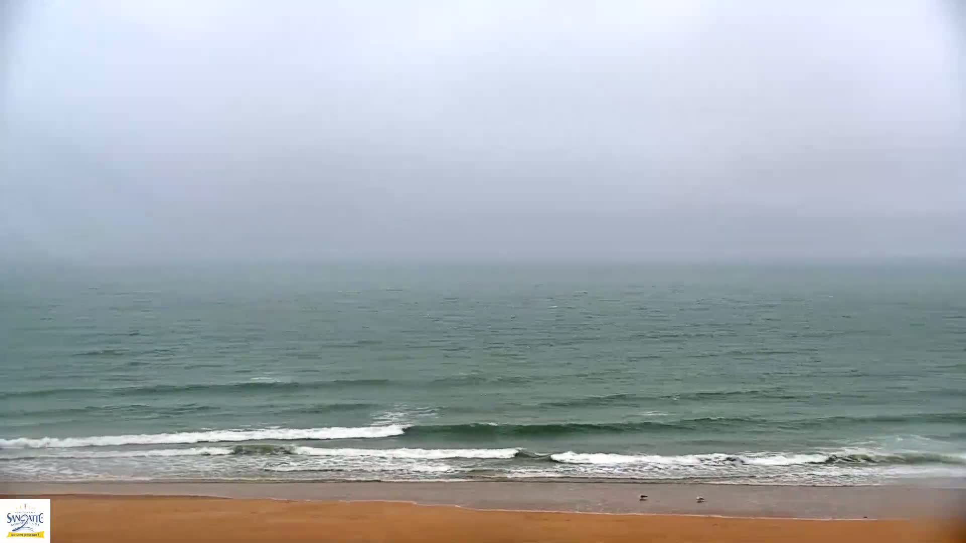 Plage de Sangatte Beach  Live Cam - Calais, Pas-de-Calais, Hauts-de-France, France