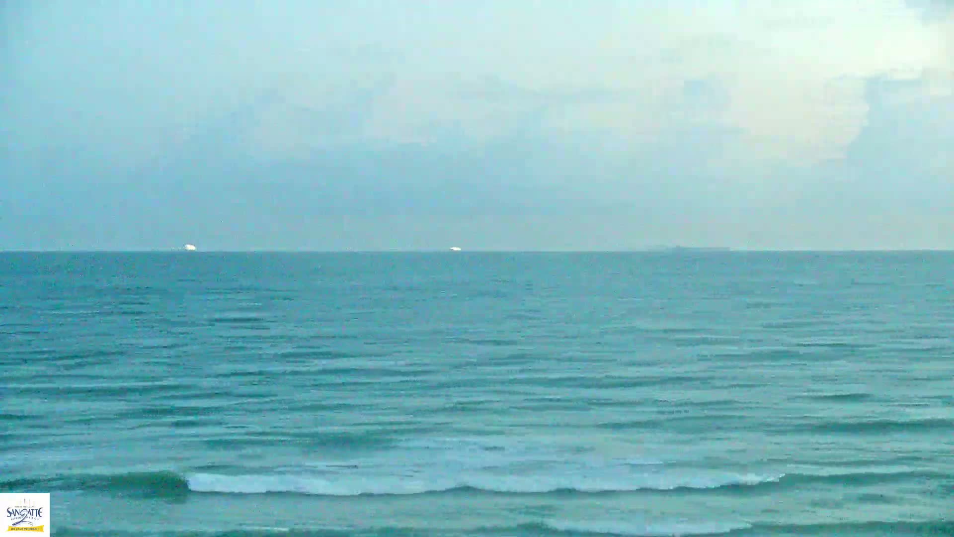Plage de Sangatte Beach  Live Cam - Calais, Pas-de-Calais, Hauts-de-France, France