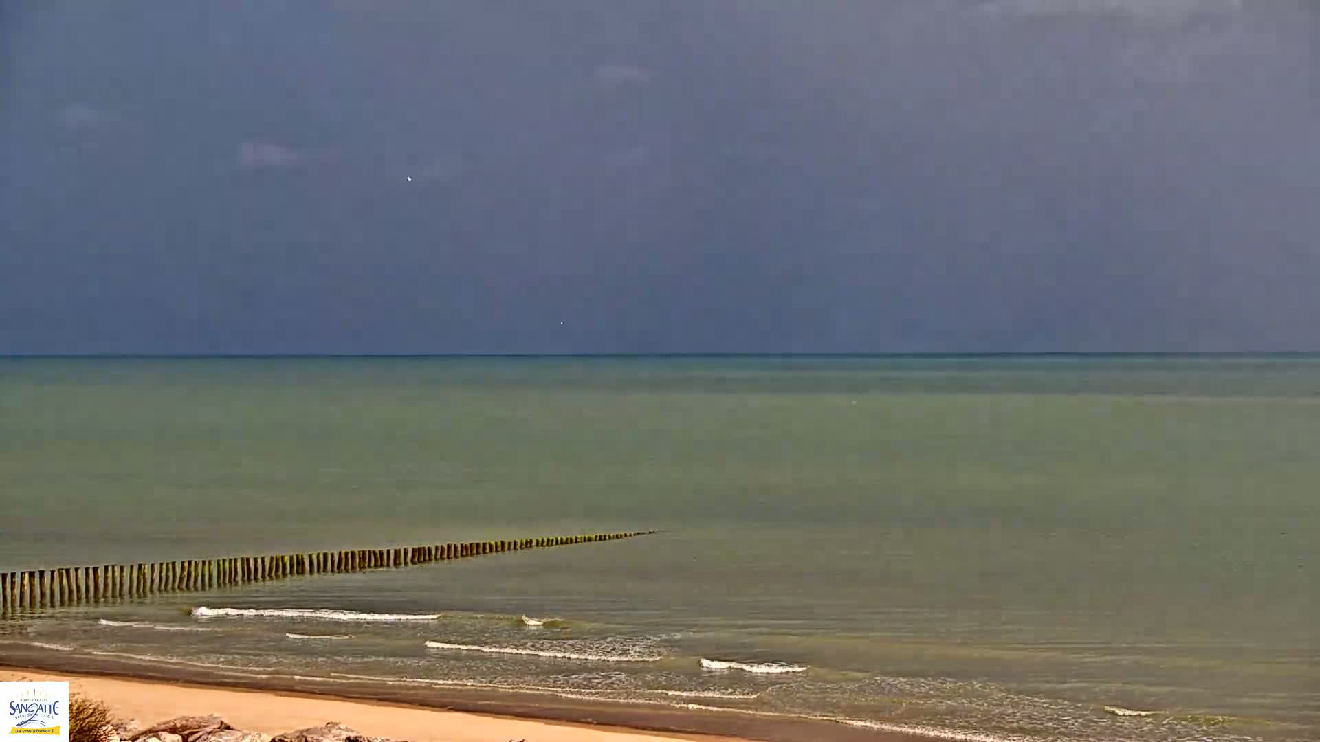 Plage de Sangatte Beach  Live Cam - Calais, Pas-de-Calais, Hauts-de-France, France