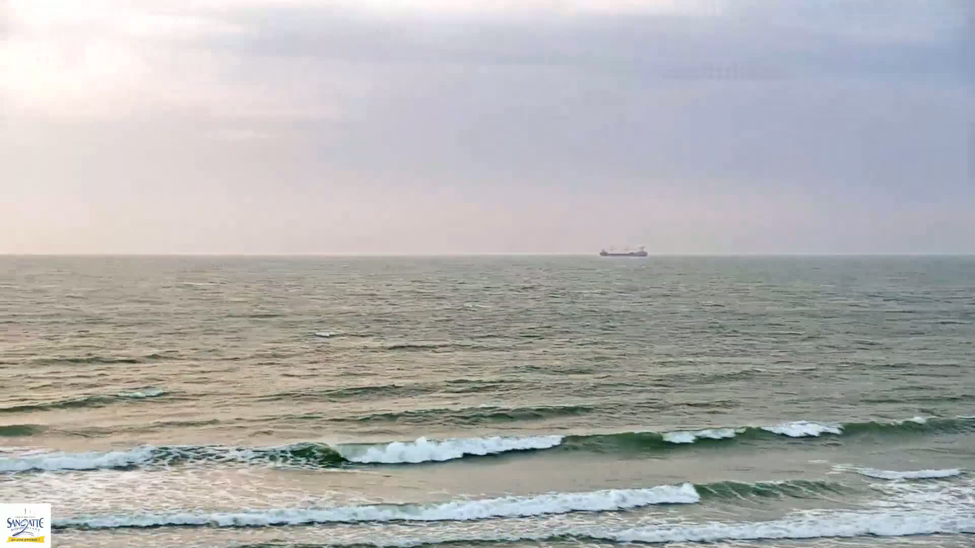 Plage de Sangatte Beach  Live Cam - Calais, Pas-de-Calais, Hauts-de-France, France
